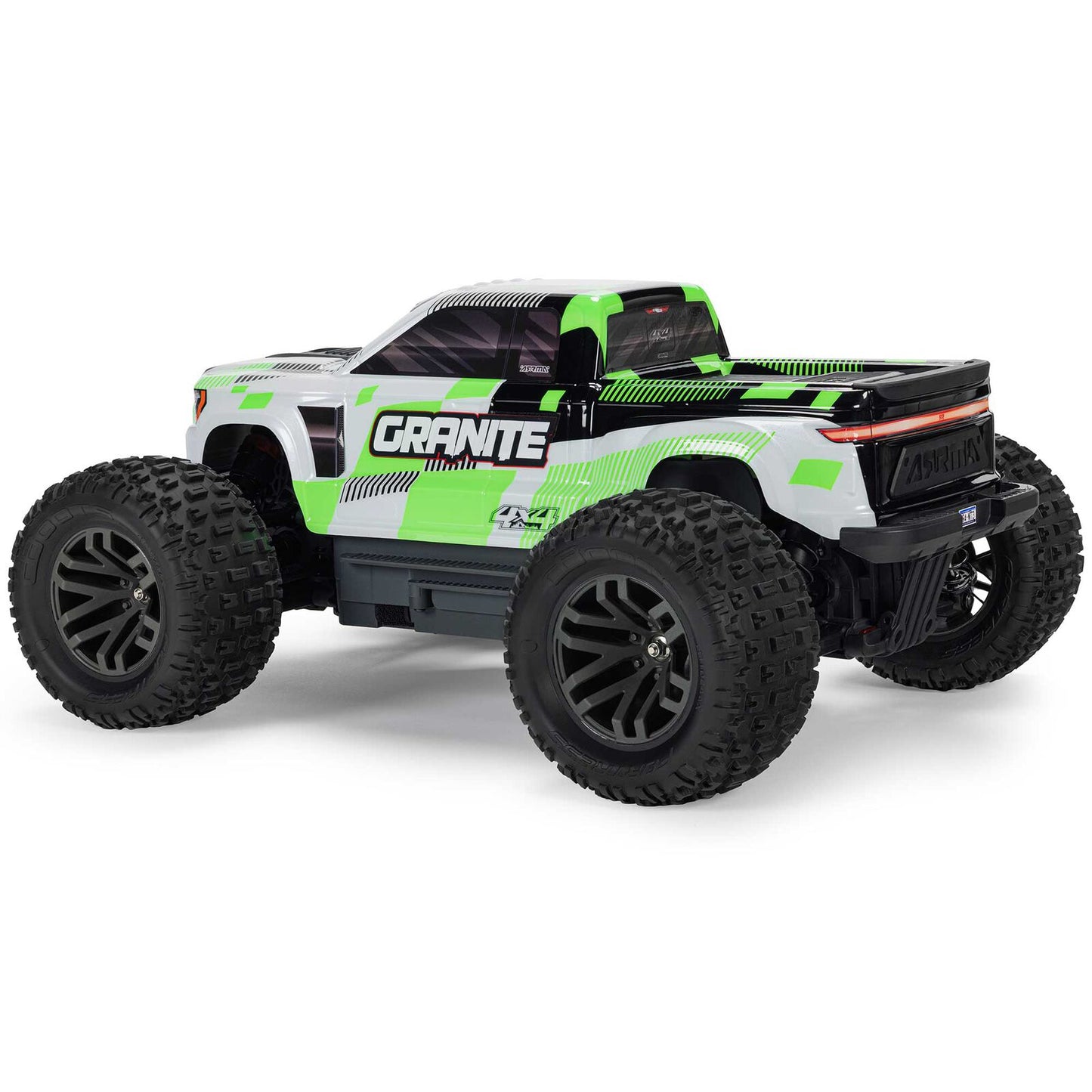 Arrma 1/10 Granite 4x4 665 Mega Brushed Monster Truck: RTR (Green)