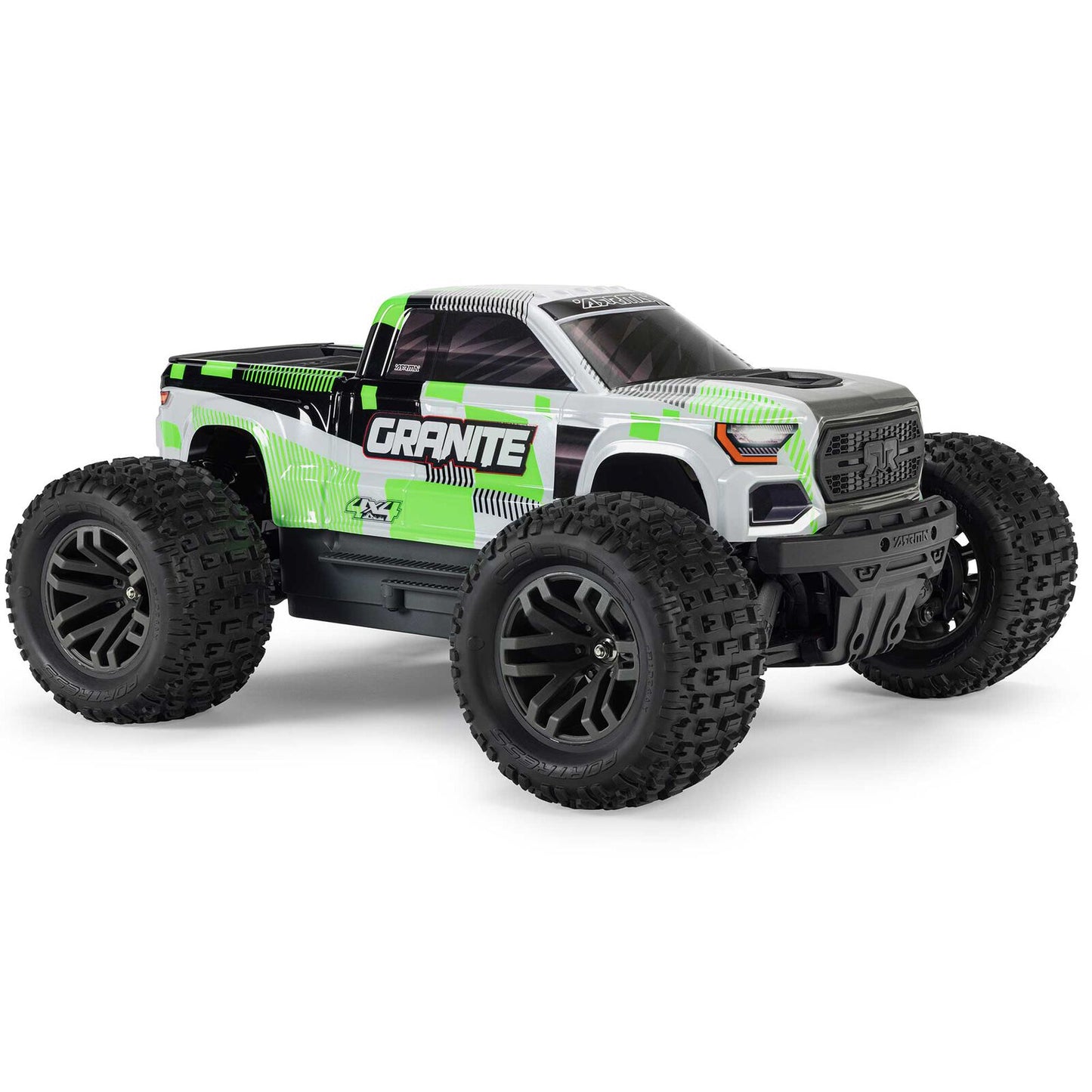 Arrma 1/10 Granite 4x4 665 Mega Brushed Monster Truck: RTR (Green)