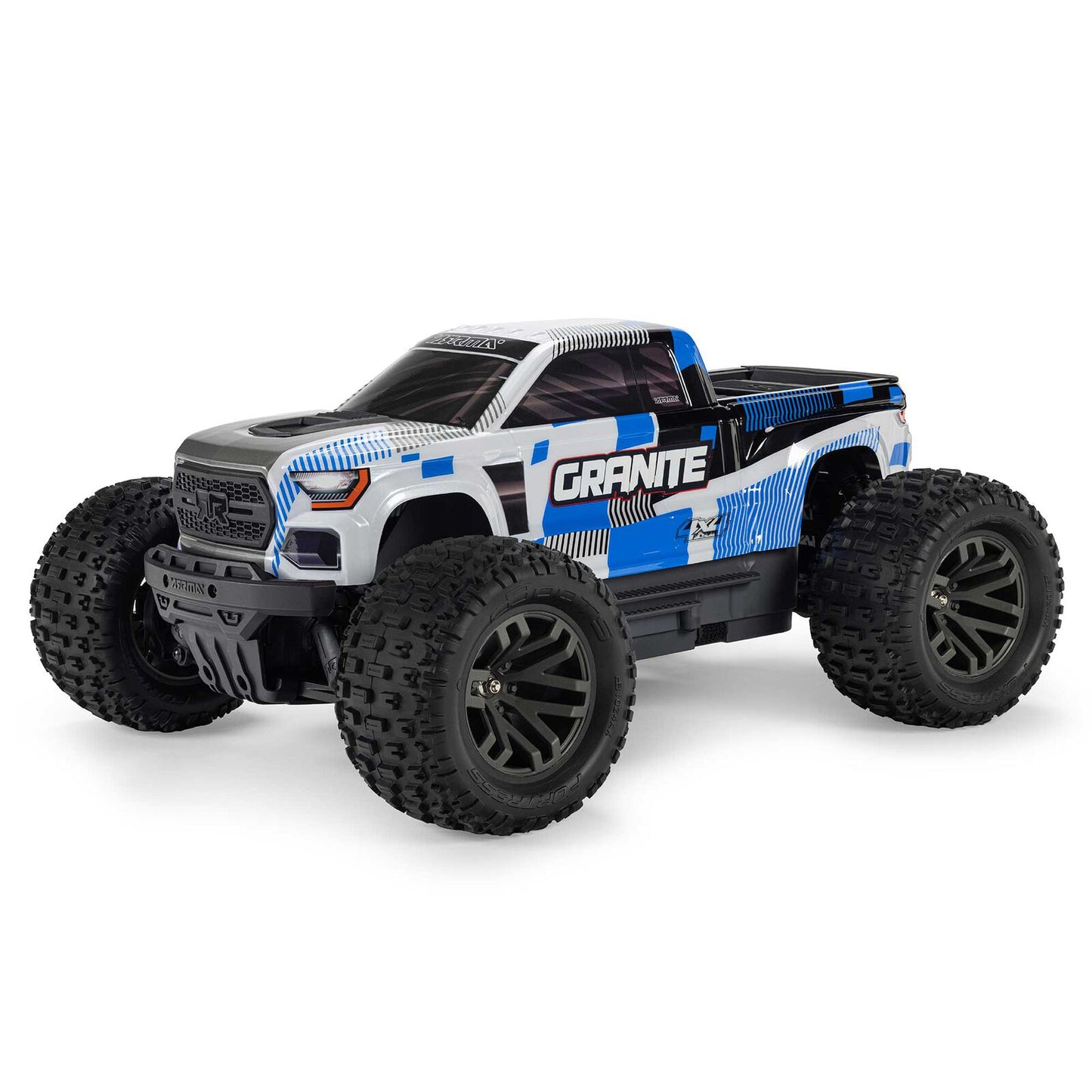 Arrma 1/10 GRANITE 4x4 665 Mega Brushed Monster Truck: RTR (Blue)