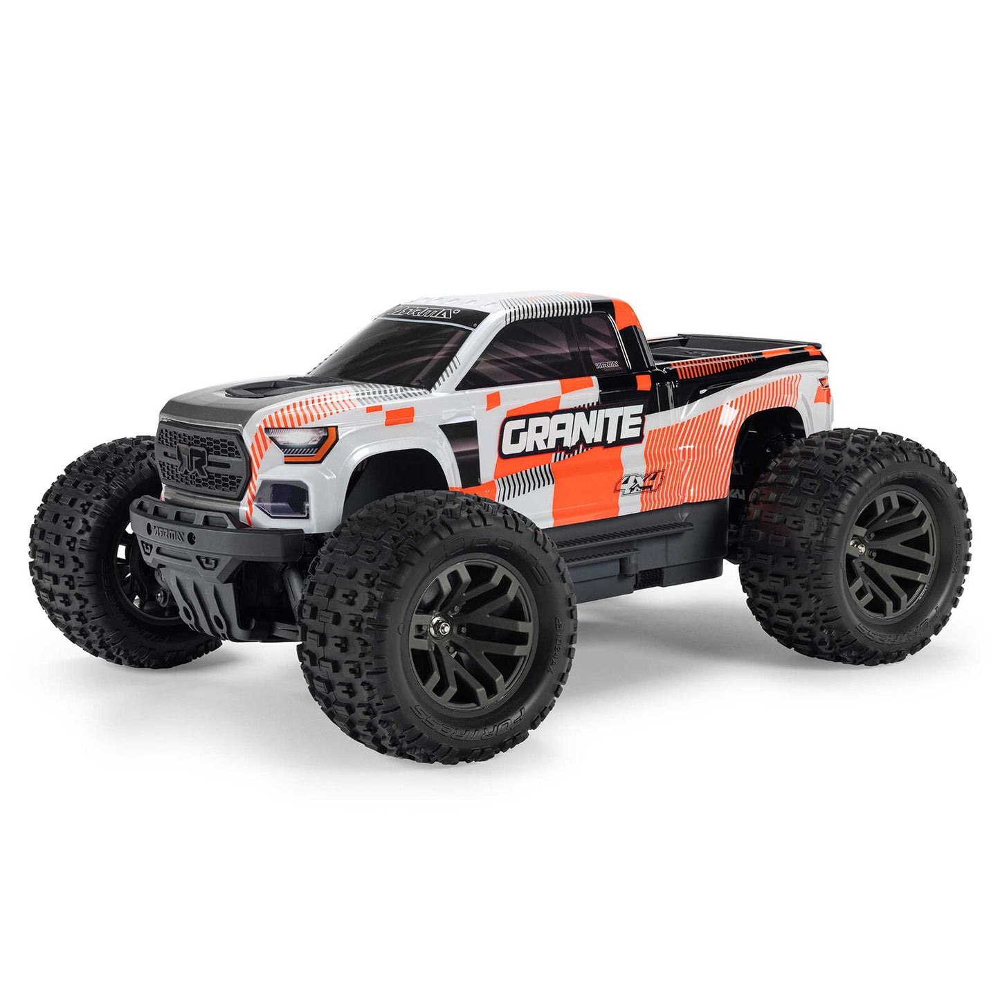 Arrma 1/10 Granite 4x4 665 Mega Brushed Monster Truck: RTR (Orange)