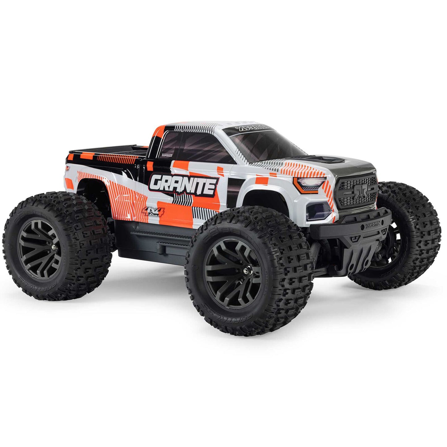 Arrma 1/10 Granite 4x4 665 Mega Brushed Monster Truck: RTR (Orange)