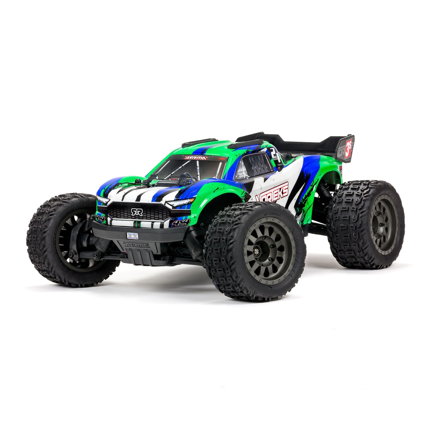 Arrma Vorteks 4x4 223S BLX 1/10 RTR Teal/Yellow)