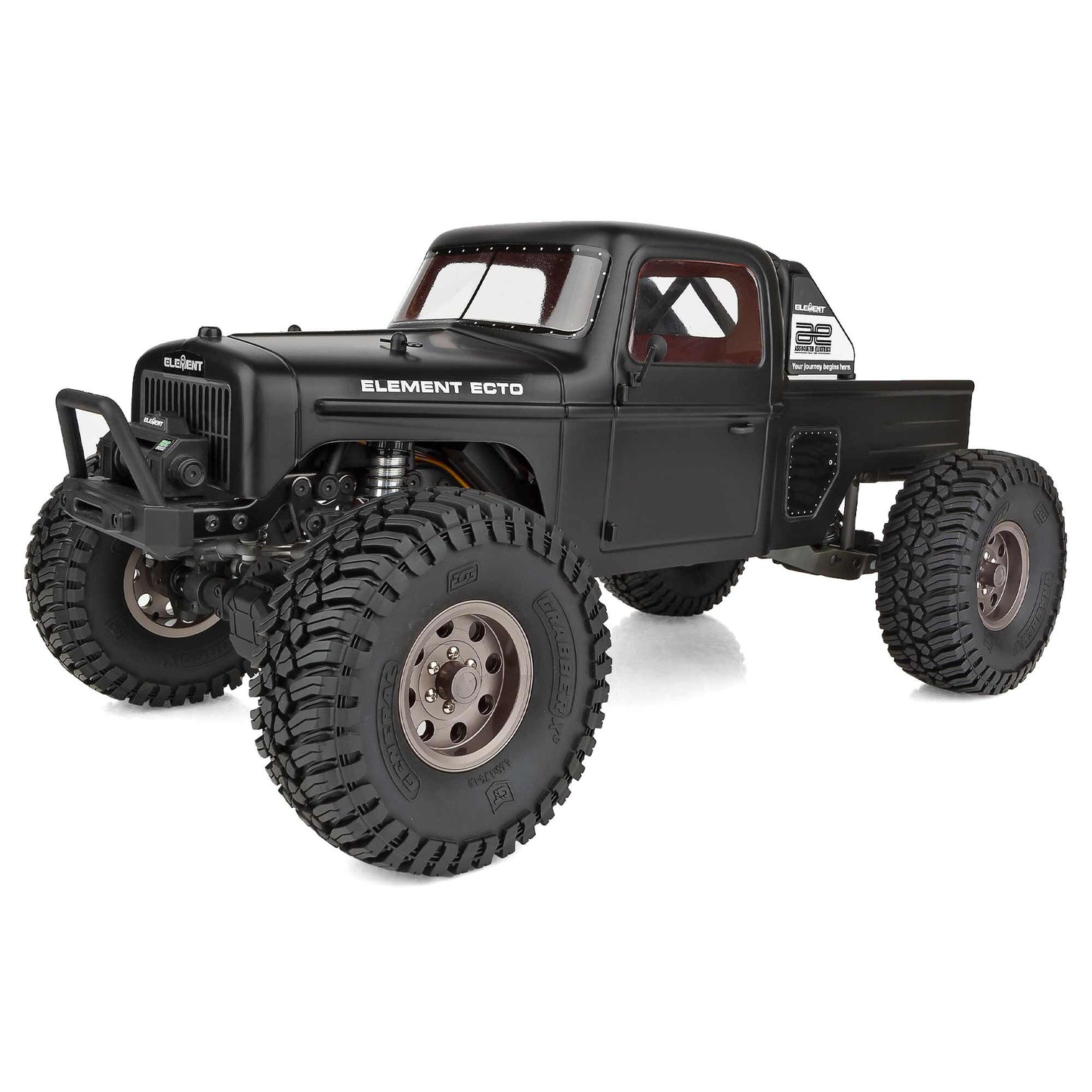1/10 Enduro Ecto 4x4 Trail Truck RTR, LiPo Combo (Black)