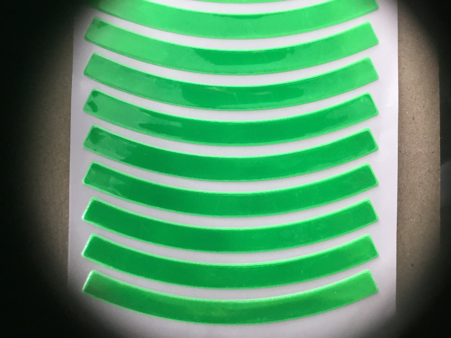 Reflective Rim Stickers: Assorted Colors (Small)