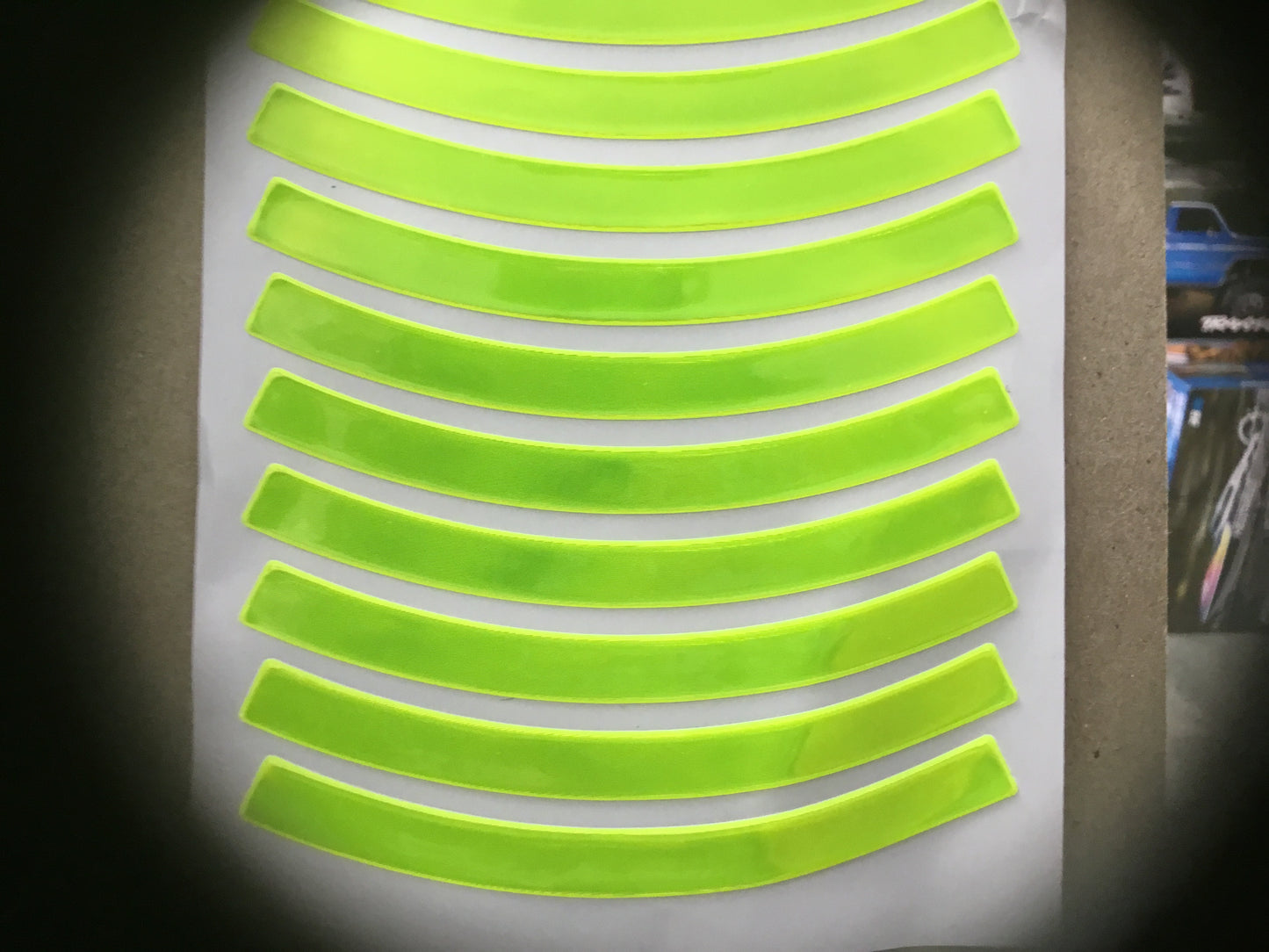 Reflective Rim Stickers: Assorted Colors (Small)