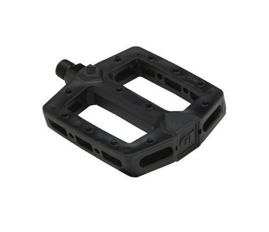 GT PC Logo Pedals 9/16 (Black)