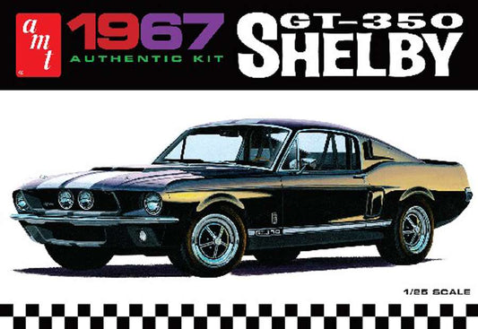 AMT 1/25 1967 Shelby GT-350 Model Kit: White