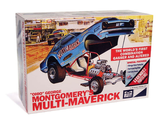 MPC 1/25 Ohio George Montgomery’s Maverick Funny Car Model Kit
