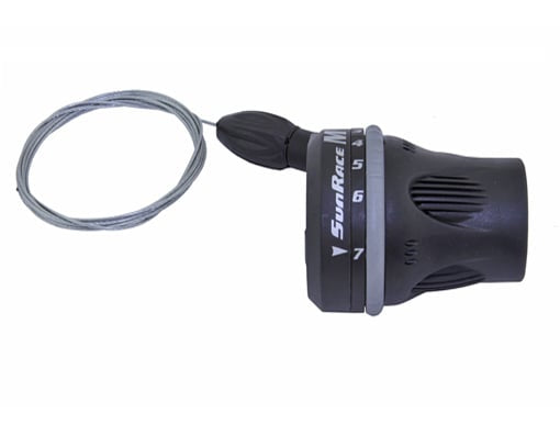SunRace TSM63 7-Speed Twist Shifter: Right