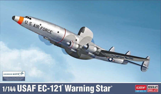 Academy Models 1/144 USAF EC-121 Warning Star Lockheed Model Kit