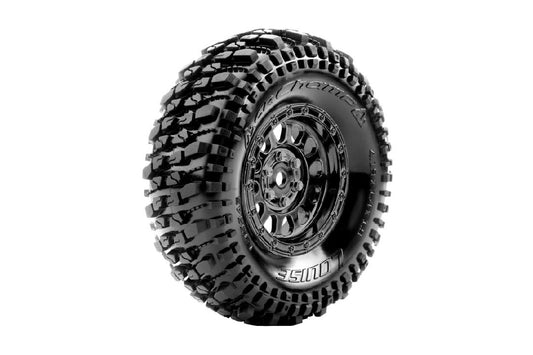 Louise R/C Champ CR 1.9” Super Soft Class 1 Crawler Tire: Black Chrome