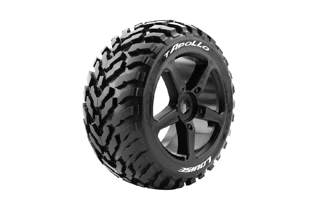 Louise RC T-Apollo 1/8 Truggy Tires Mounted 0”Offset: 17mm