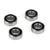 Losi Rubber Sealed Ball Bearings: 5x11x4mm