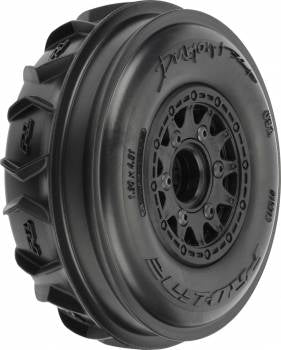 Pro-Line Dumont 2.2/3.0” Front Paddle/Rib Tire: 12mm Hex