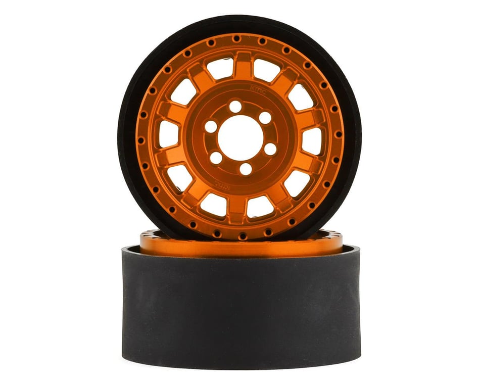 Vanquish Products 2.2” Aluminum KMC KM236 Tank Beadlock Wheels
