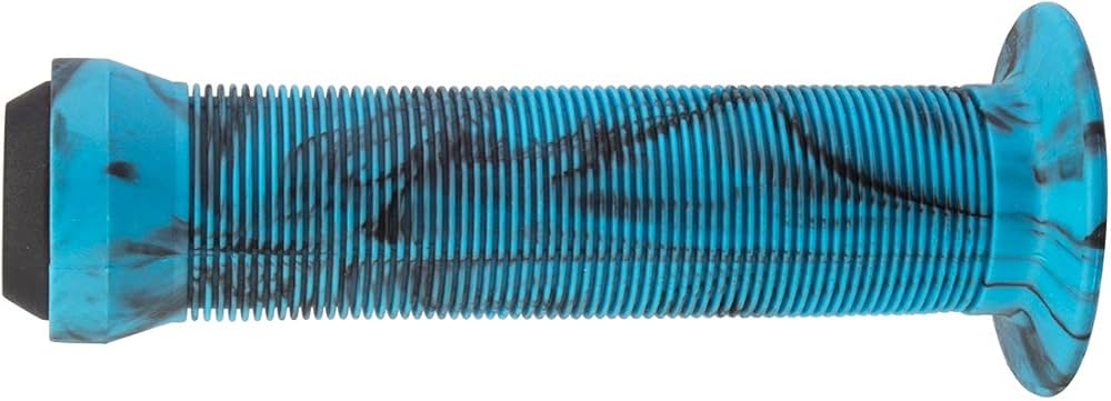 Black Ops Full Circle 145mm Flanged Bar Grips: Blue/Black