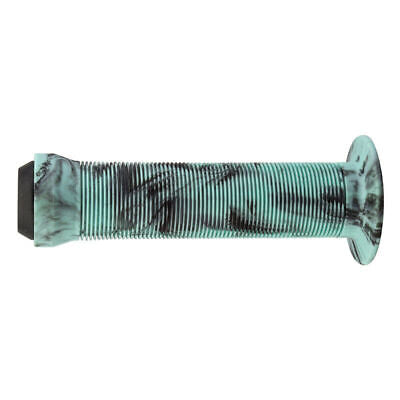 Black Ops Full Circle 145mm Flanged Bar Grips: Green/Black