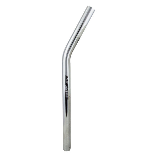 Black Ops Cro-Mo 400mm Layback Seatpost: w/o Support (Chrome)
