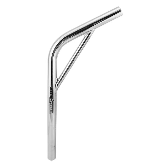 Black Ops Cro-Mo 22.2mm Layback Seatpost: (Chrome)