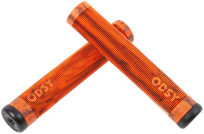 Odyssey BROC Flangless Grips: 165mm (Orange/Purple Swirl)