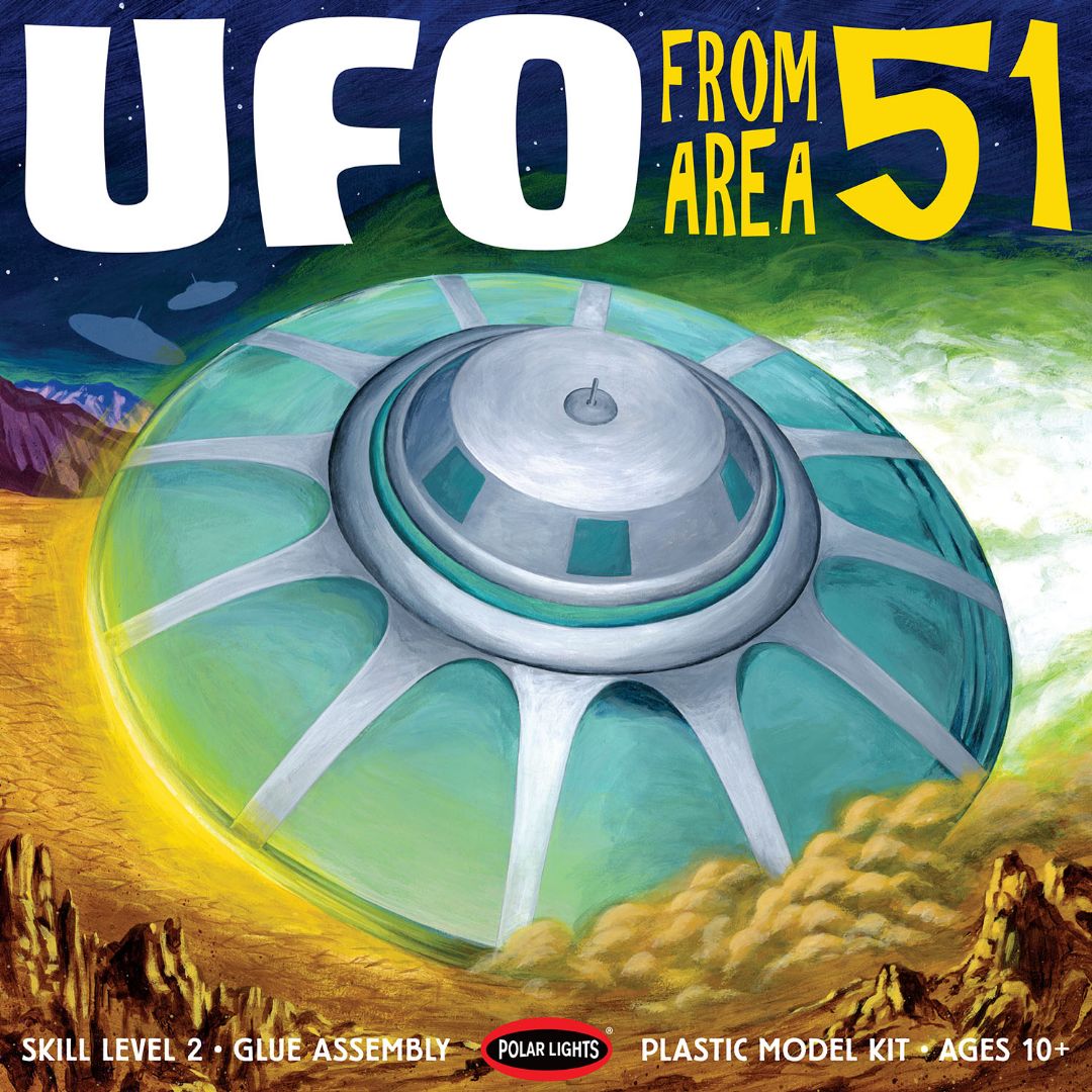Polar Lights 1/48 UFO From Area 51 Model Kit