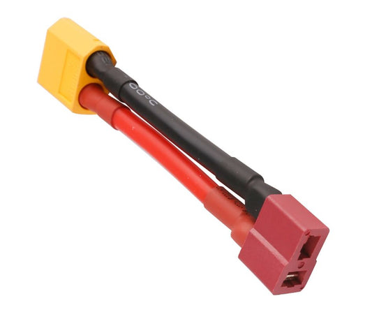 Gens Ace XT60 Male to Deans Female Adapter: 12AWG