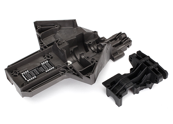 Traxxas Upper and Lower Rear Bulkhead
