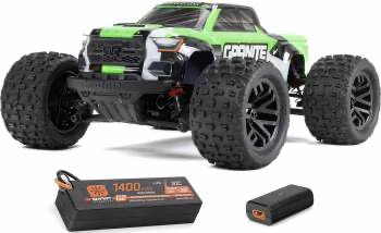 Arrma Granite GROM 4x4 Small Scale MT: RTR (Green)