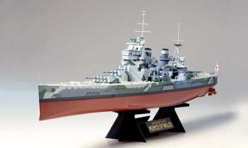 Tamiya 1/350 Prince Of Wales Battleship Model Kit