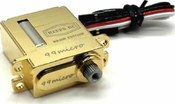 Reefs RC 99Micro Brass Edition High Torque Digital Coreless Servo