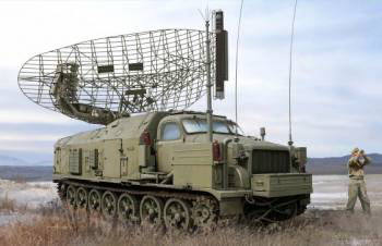 Trumpeter 1/35 P-40/1S12 Long Track S-Band Acquisition Radar Model Kit