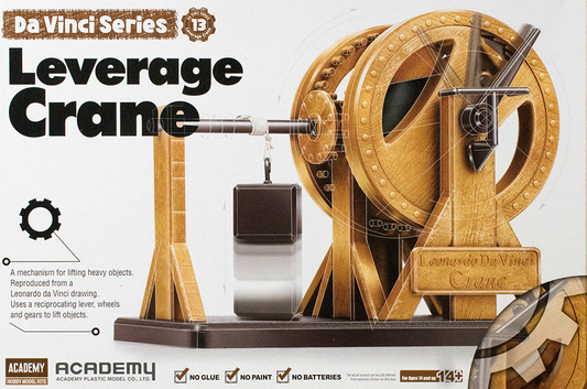 Academy Models Da Vinci Series Leverage Crane Model Kit