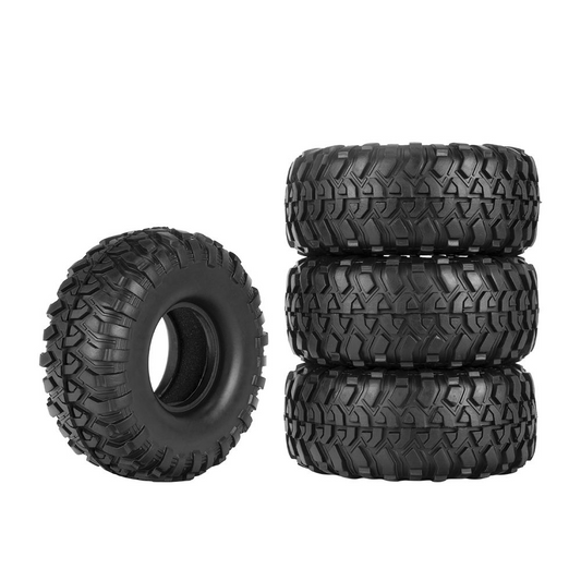 Hobby Details 1.9” Crawler Tires w/Foams: 4.65x1.89” (Style 2)