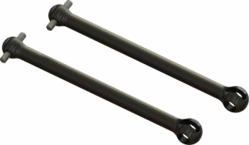 Arrma Front Steel CVD Driveshaft: 44mm (Mojave GROM)