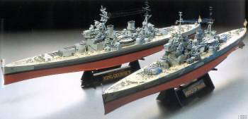 Tamiya 1/350 King George V Battleship Model Kit