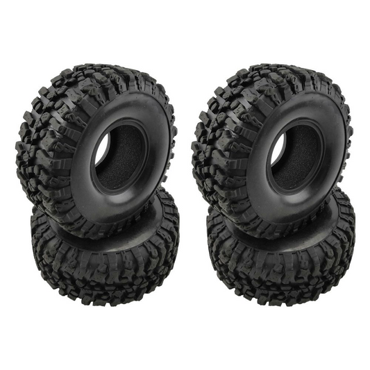 Hobby Details 1.9” Crawler Tires w/Foams: 4.72x1.97” (Style F)