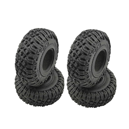 Hobby Details 1.9” Crawler Tires w/Foams: 4.72x1.77” (Style G)