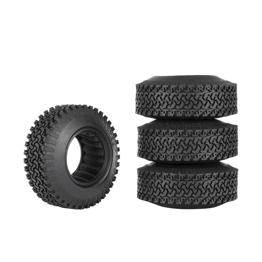 Hobby Details 1.9” Crawler Tires w/Foams: Style One (3.94x1.89”)