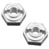 Arrma Cast Alloy Wheel Hexes: 12mm