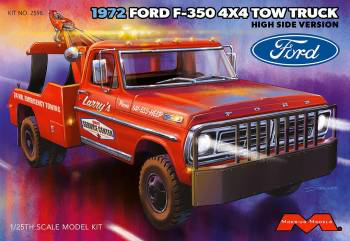 Moebius 1/25 1972 Ford F-350 4X4 Tow Truck Model Kit