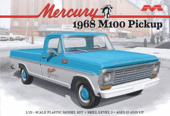 Moebius 1/25 1968 Mercury M100 Pickup Model Kit