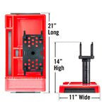Ernst Hobby Ultimate Hobby Stand: Black/Red