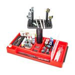 Ernst Hobby Ultimate Hobby Stand: Black/Red