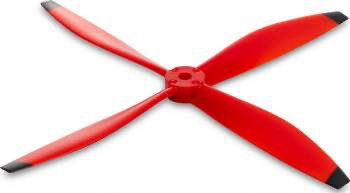 E-Flite 4 Blade Propeller: 135x84 (Micro Draco)
