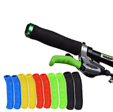Brake Lever Rubber Protectors: Pair (Assorted Colors)