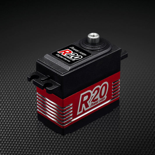 PowerHD R20 Refirbished Titanium Gear Servo