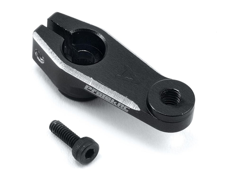 Protek RC 1/10 Aluminum Clamping Servo Horn: 24T (Black)