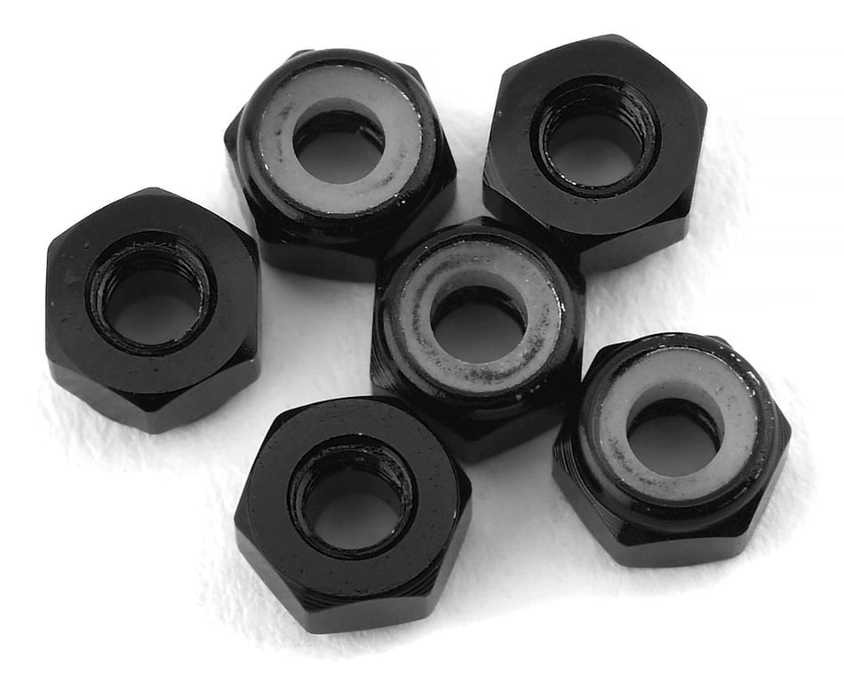 175RC Lightweight Aluminum M3 Flangless Locknuts: Assorted Colours