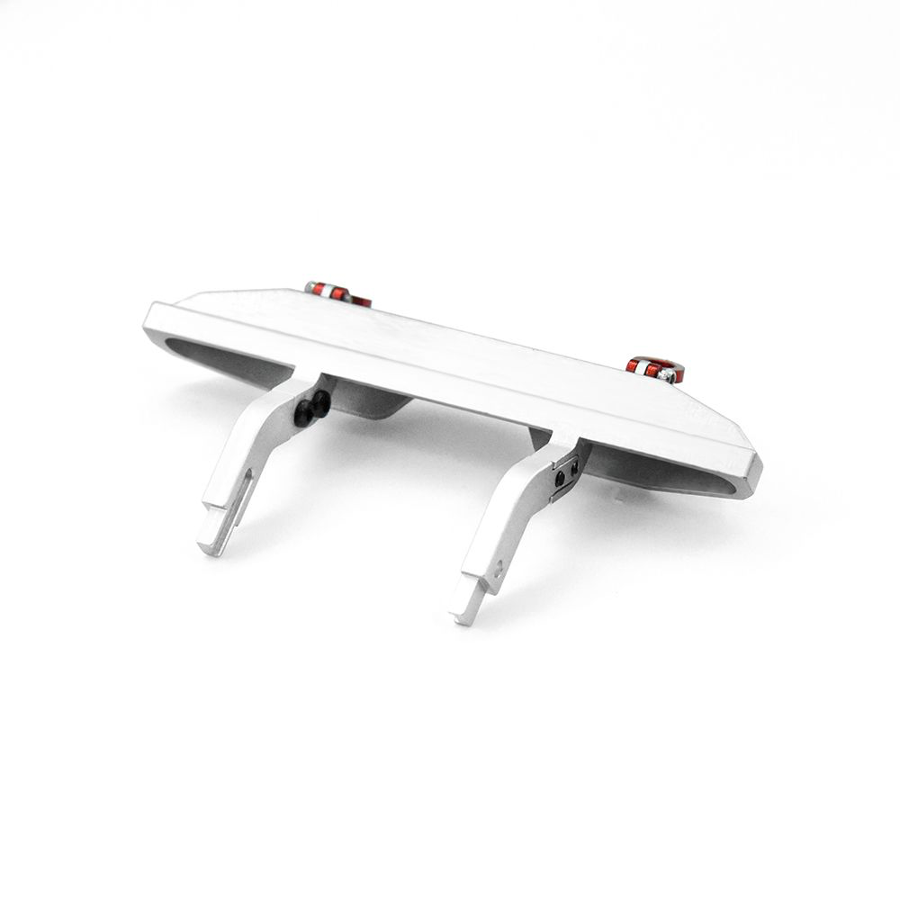 Hobby Details Aluminum Rear Bumper: TRX-4m Defender (Silver)
