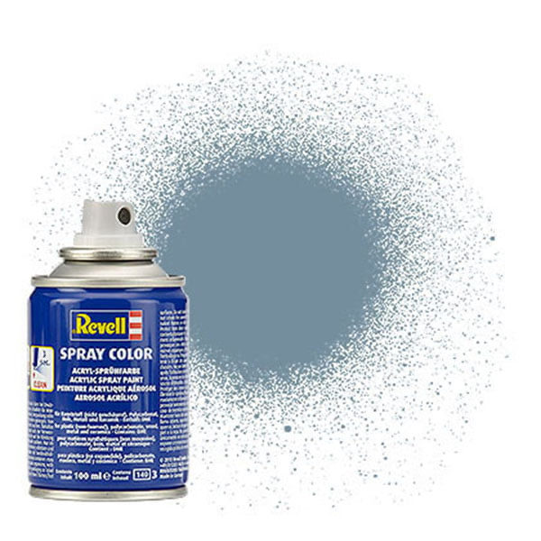 Revell Acrylic Spray Paint: Matte Grey (100ml)